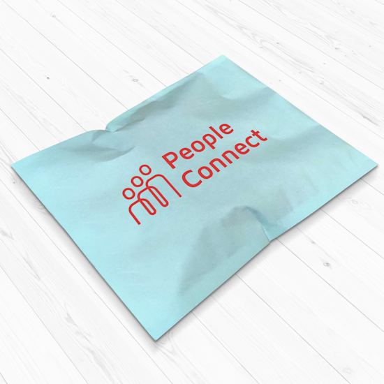 Cloth Lined Green Envelope