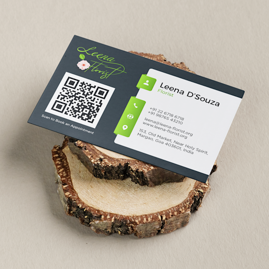QR Code Visiting Cards